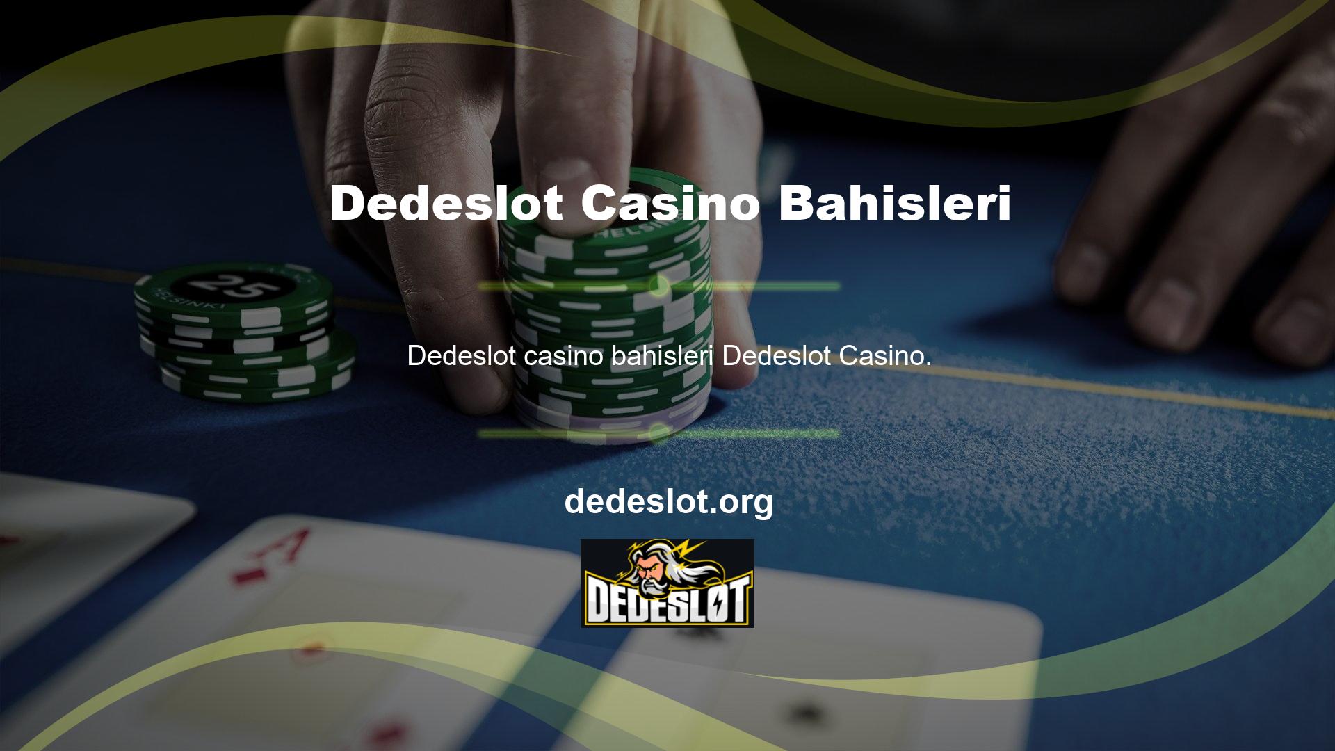 Bahis siteleri gibi casino oyunları ülkemizde yasaklanmıştır ve ağır para cezalarına tabidir