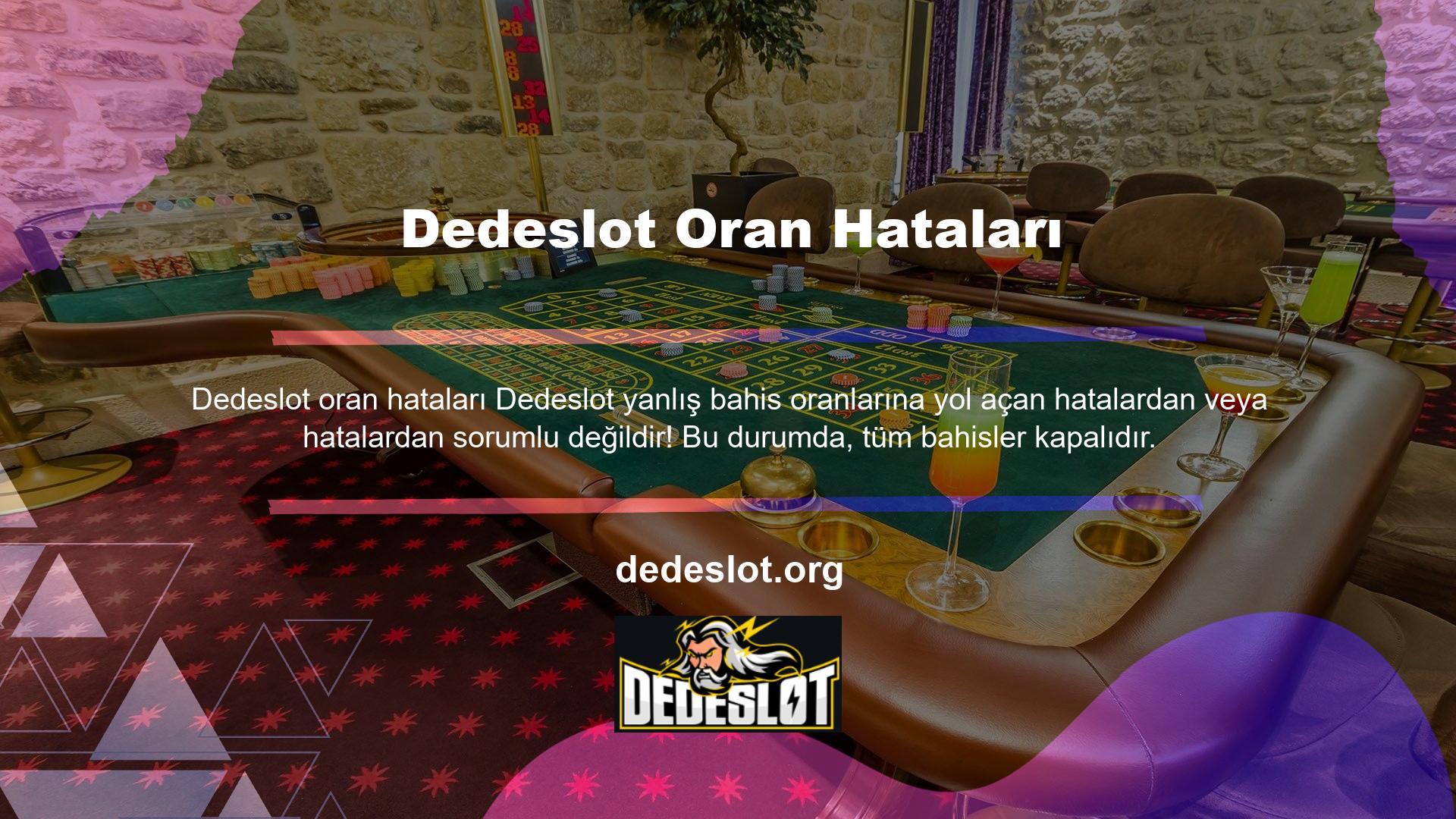Dedeslot üyelerini hizmetlerinden her zaman mutlu eden harika bir şirket