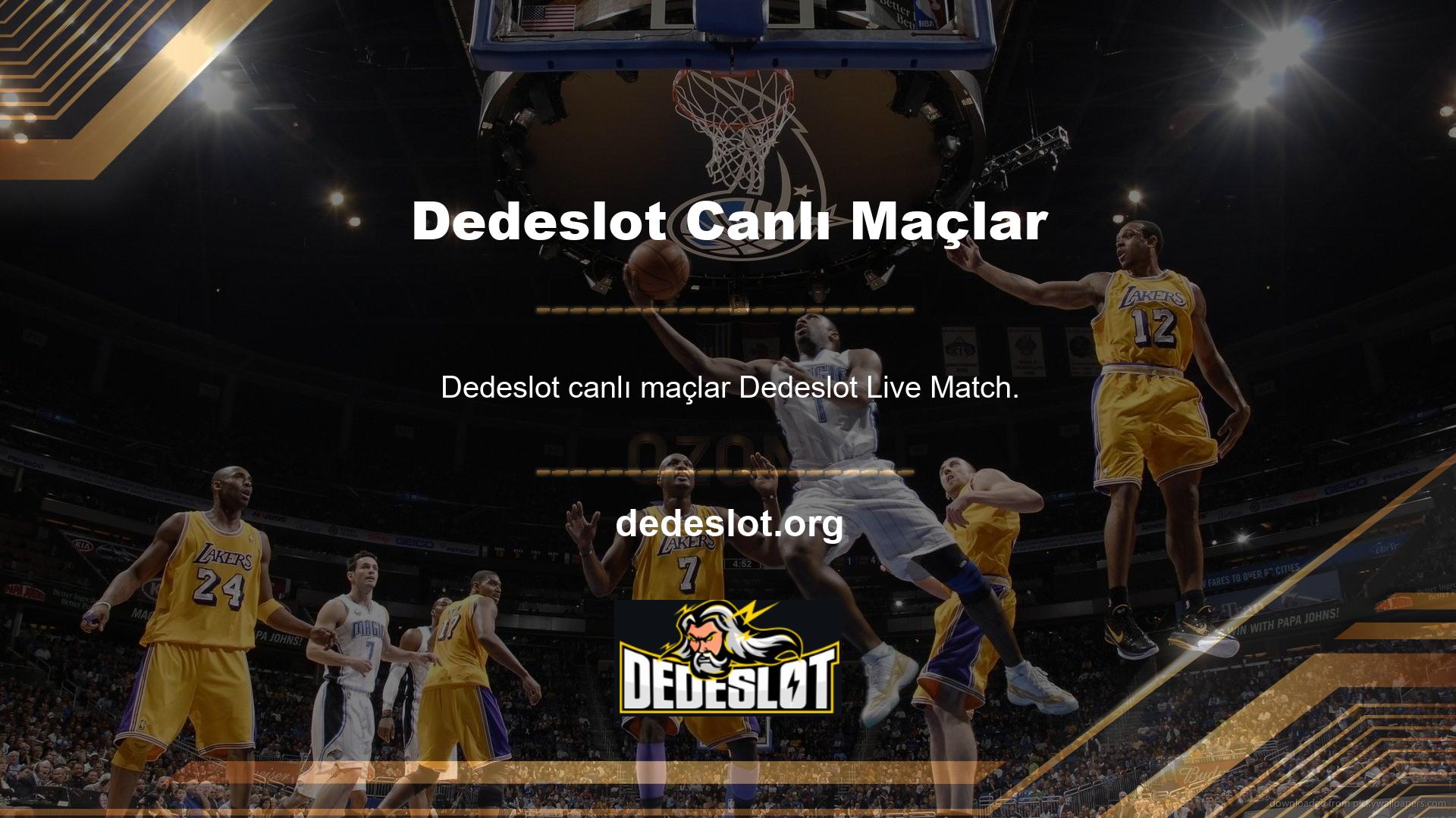 Dedeslot Canlı maçları izlerken her zaman farklı seçeneklerle karşılaşabilirsiniz